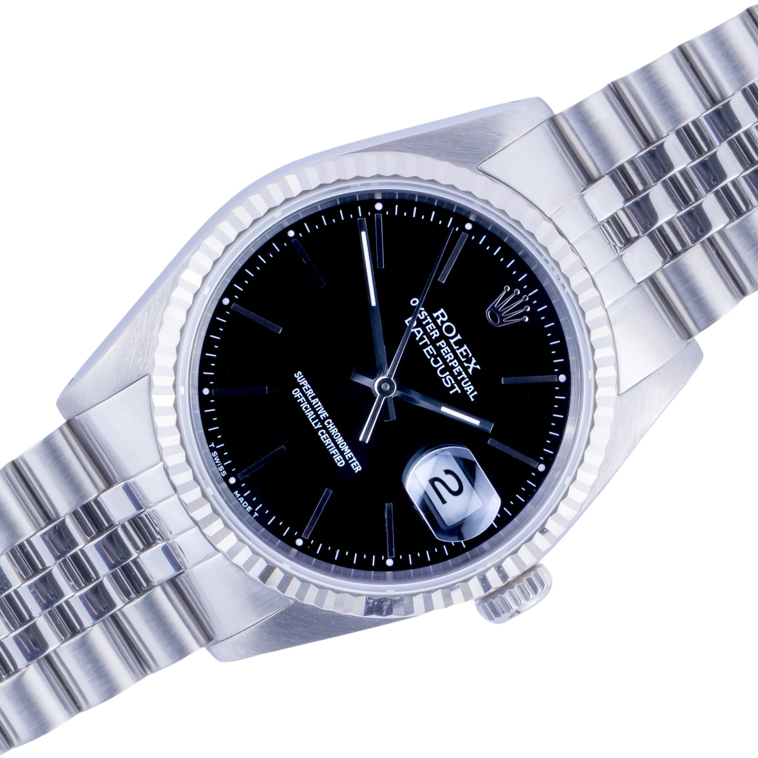 Rolex Oyster Perpetual Datejust Black 16234 1993 (Vollständiger Satz) 1 rolex-datejust-16234-99