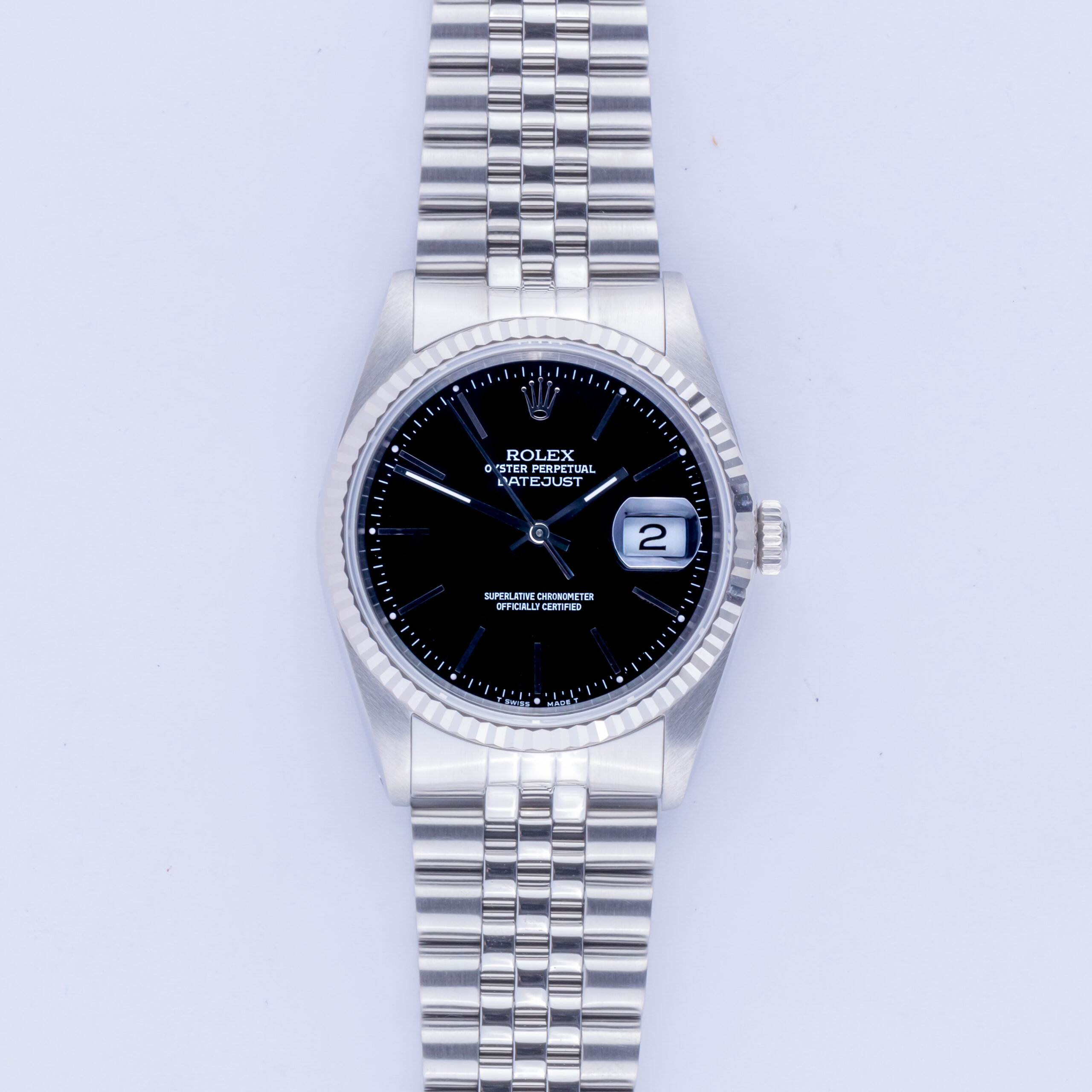 Rolex Oyster Perpetual Datejust Black 16234 1993 (Vollständiger Satz) 3 rolex-datejust-16234-99