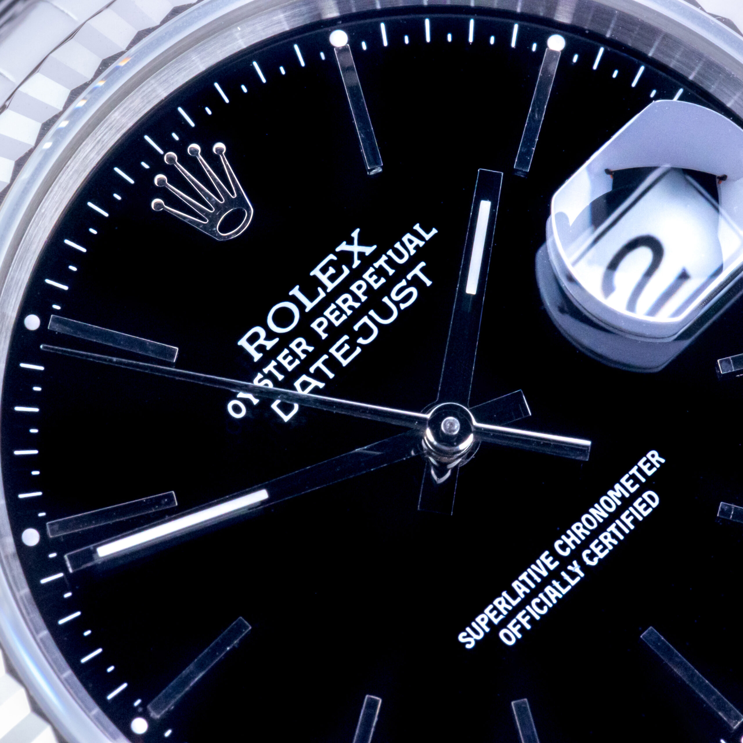 Rolex Oyster Perpetual Datejust Black 16234 1993 (Vollständiger Satz) 2 rolex-datejust-16234-99