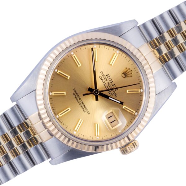 Rolex Oyster Perpetual Datejust Champagne 16013 1985 (Volledige Set)
