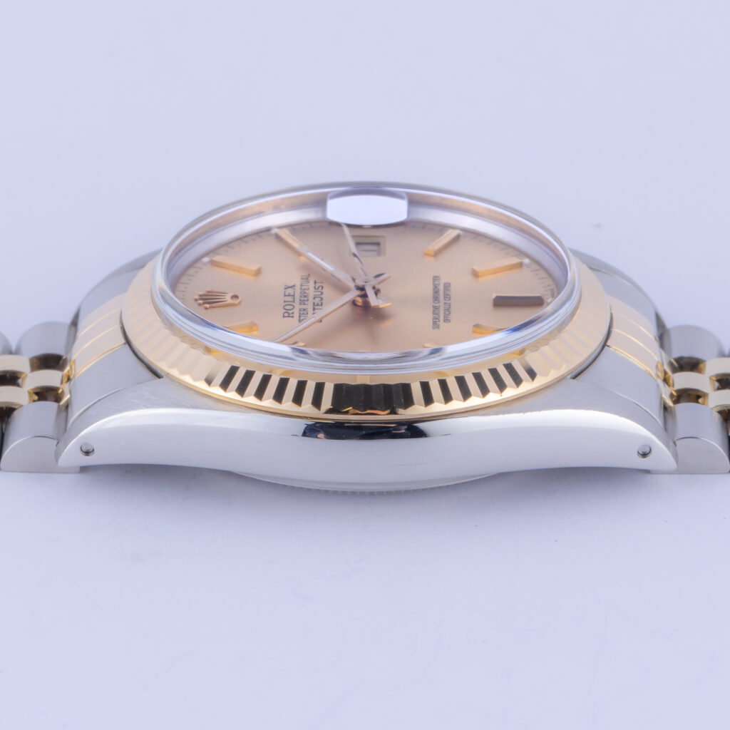 Rolex Oyster Perpetual Datejust Champagne 16013 1985 (Full Set) 13 rolex-datejust-16013-20