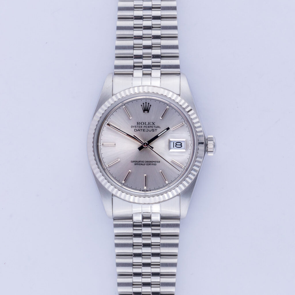 Rolex Oyster Perpetual Datejust Silver 16014 1987 (Volledige Set) 10 rolex-datejust-16014-27