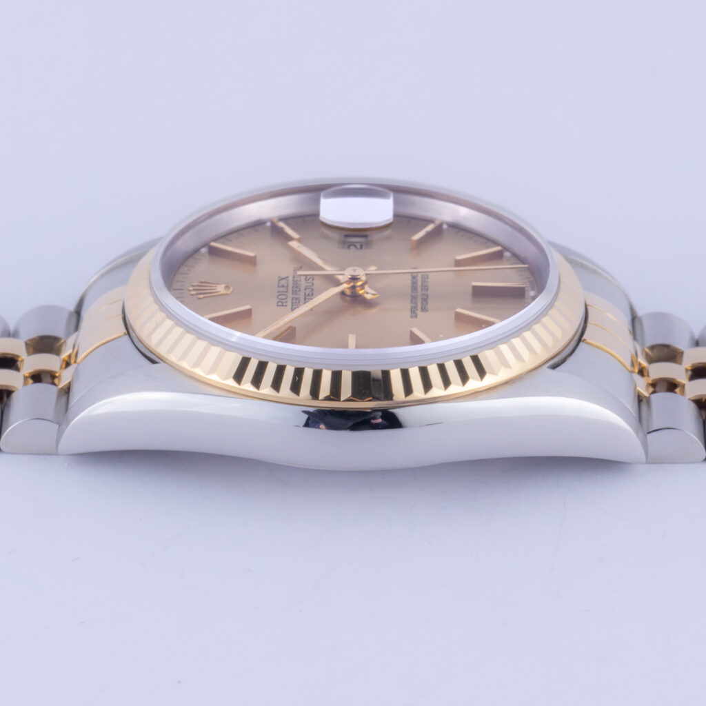 Rolex Oyster Perpetual Datejust Champagne 16233 1995 (Volledige Set) 13 rolex-datejust-16233-115