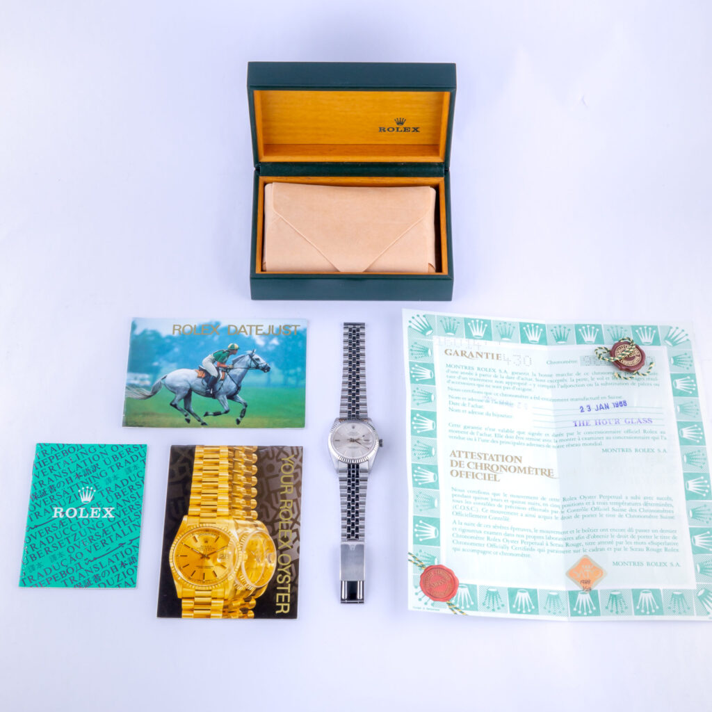 Rolex Oyster Perpetual Datejust Silver 16014 1987 (Volledige Set) 15 rolex-datejust-16014-27