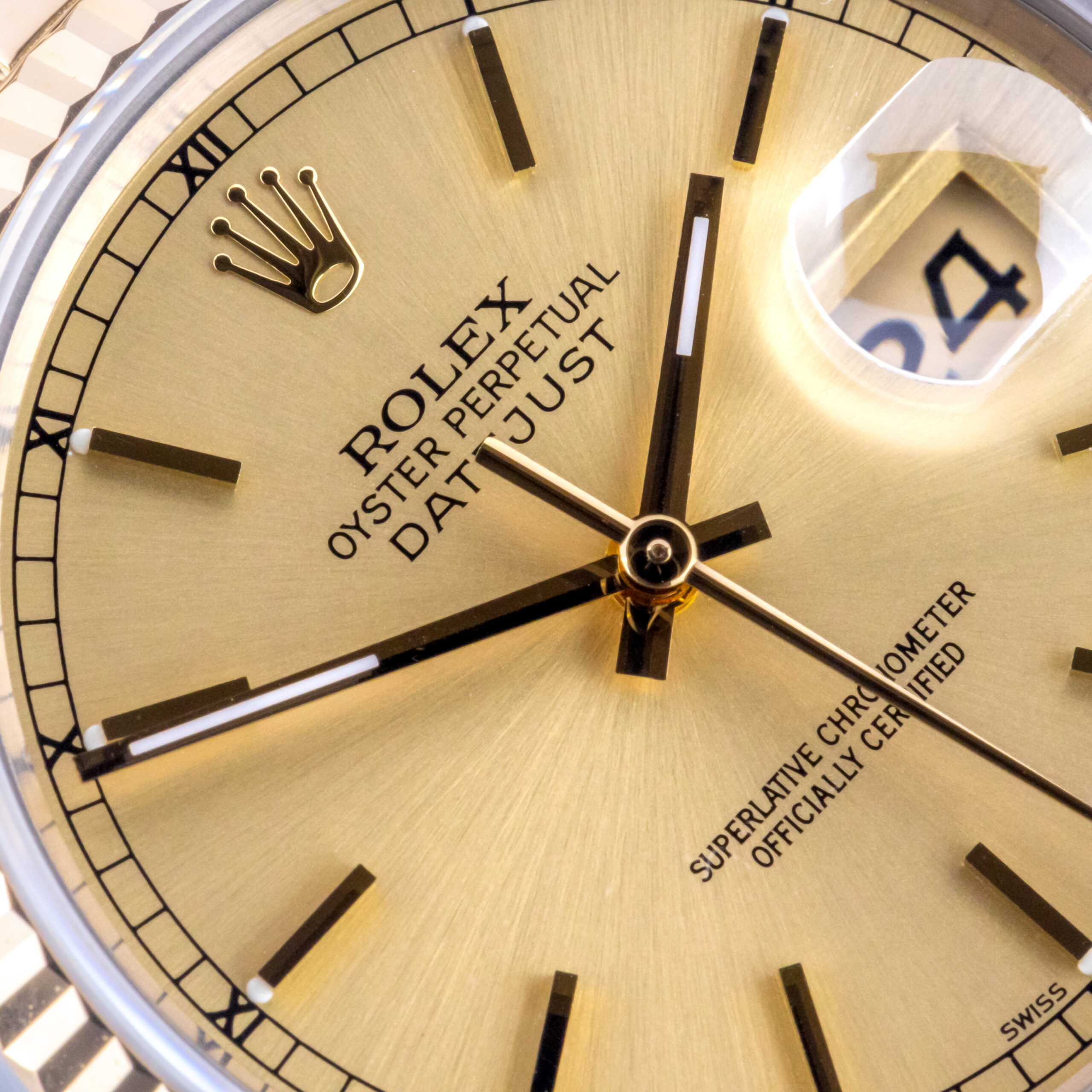 Rolex Oyster Perpetual Datejust Champagne 16233 1993 (Volledige Set) 2 rolex-datejust-16233-117