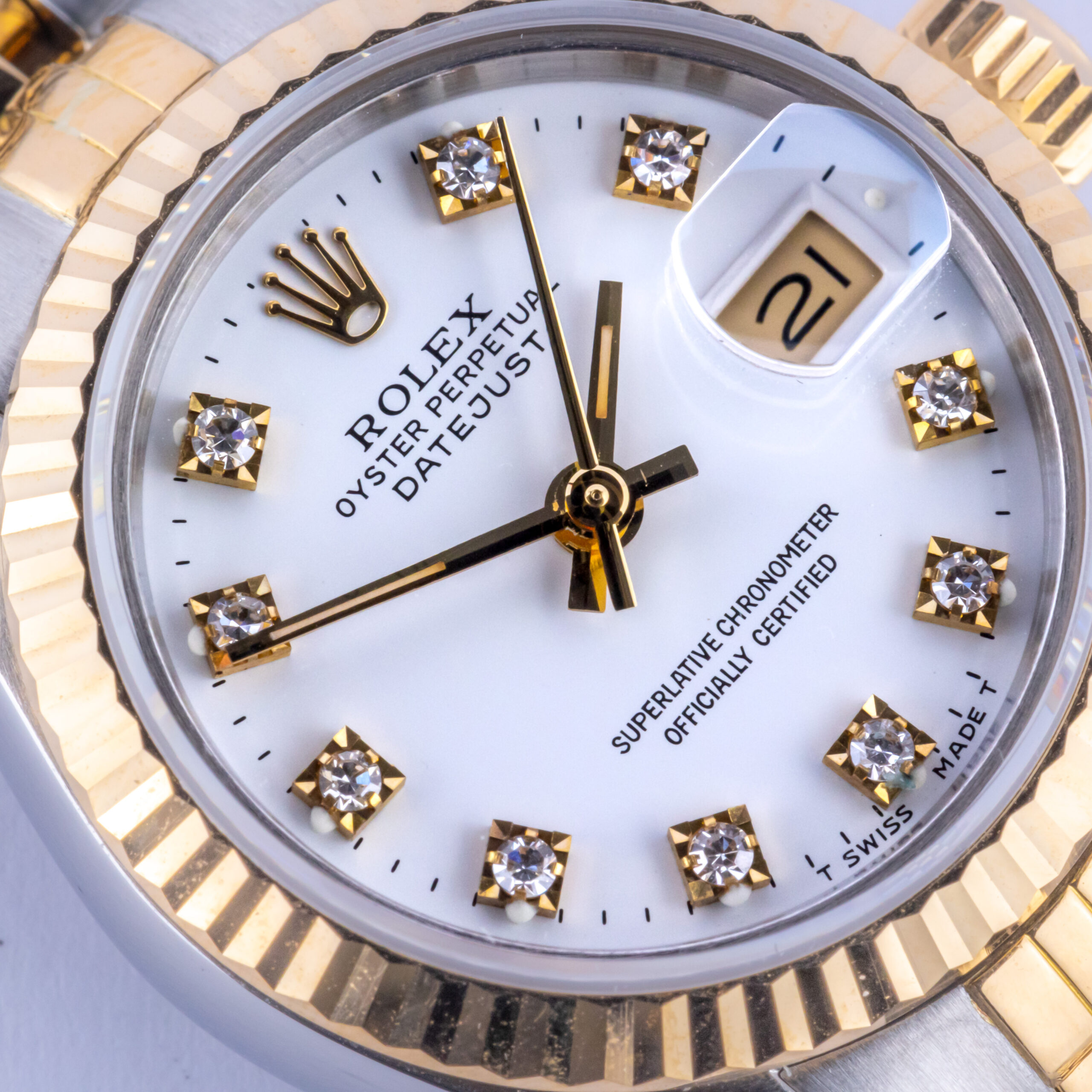 Rolex Lady-Datejust White Diamond 69173 1991 (Full Set) 2 rolex-lady-datejust-69173-85