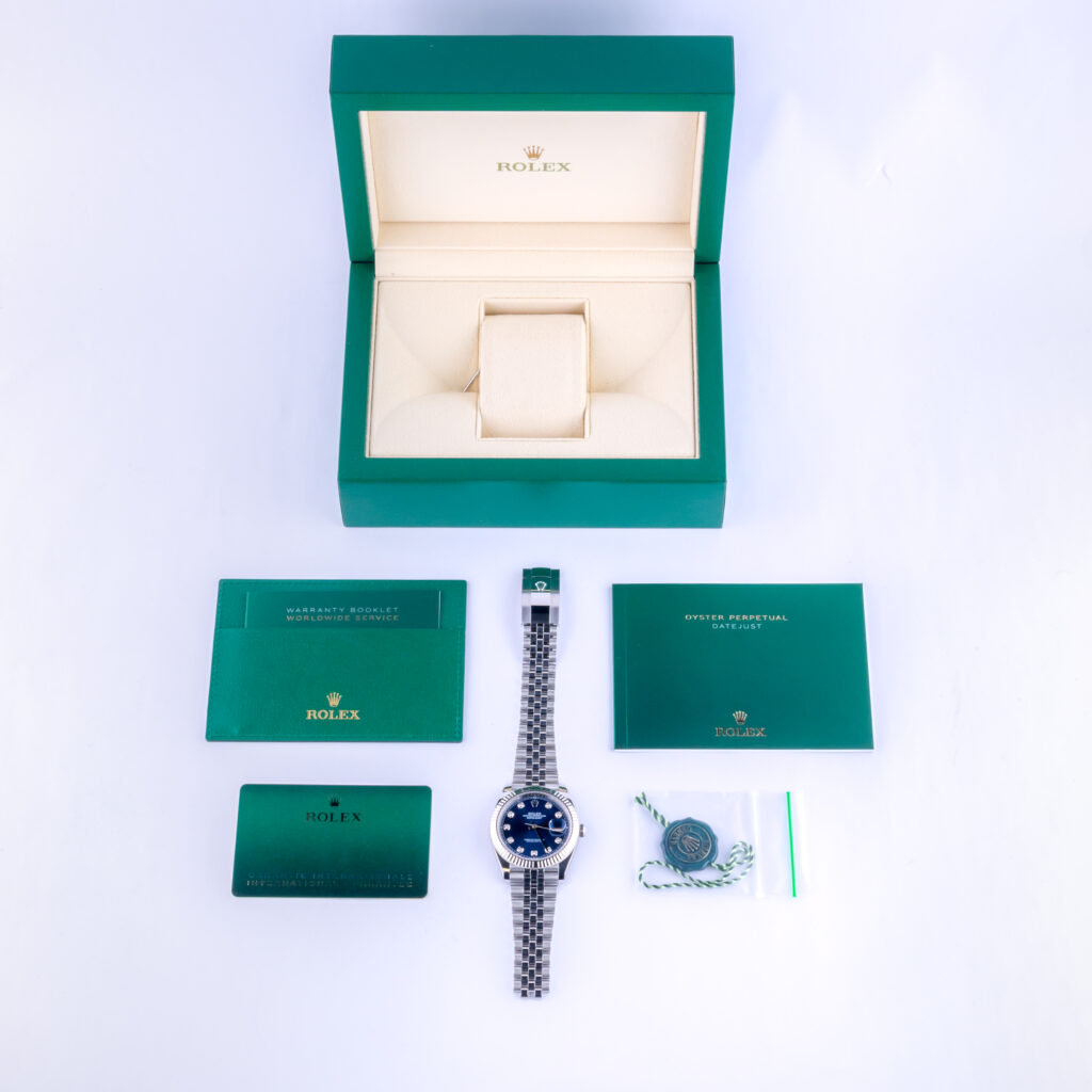 Rolex Datejust 41 Blue Diamond 126334 2024 (Full Set) 15 rolex-datejust-126334-30