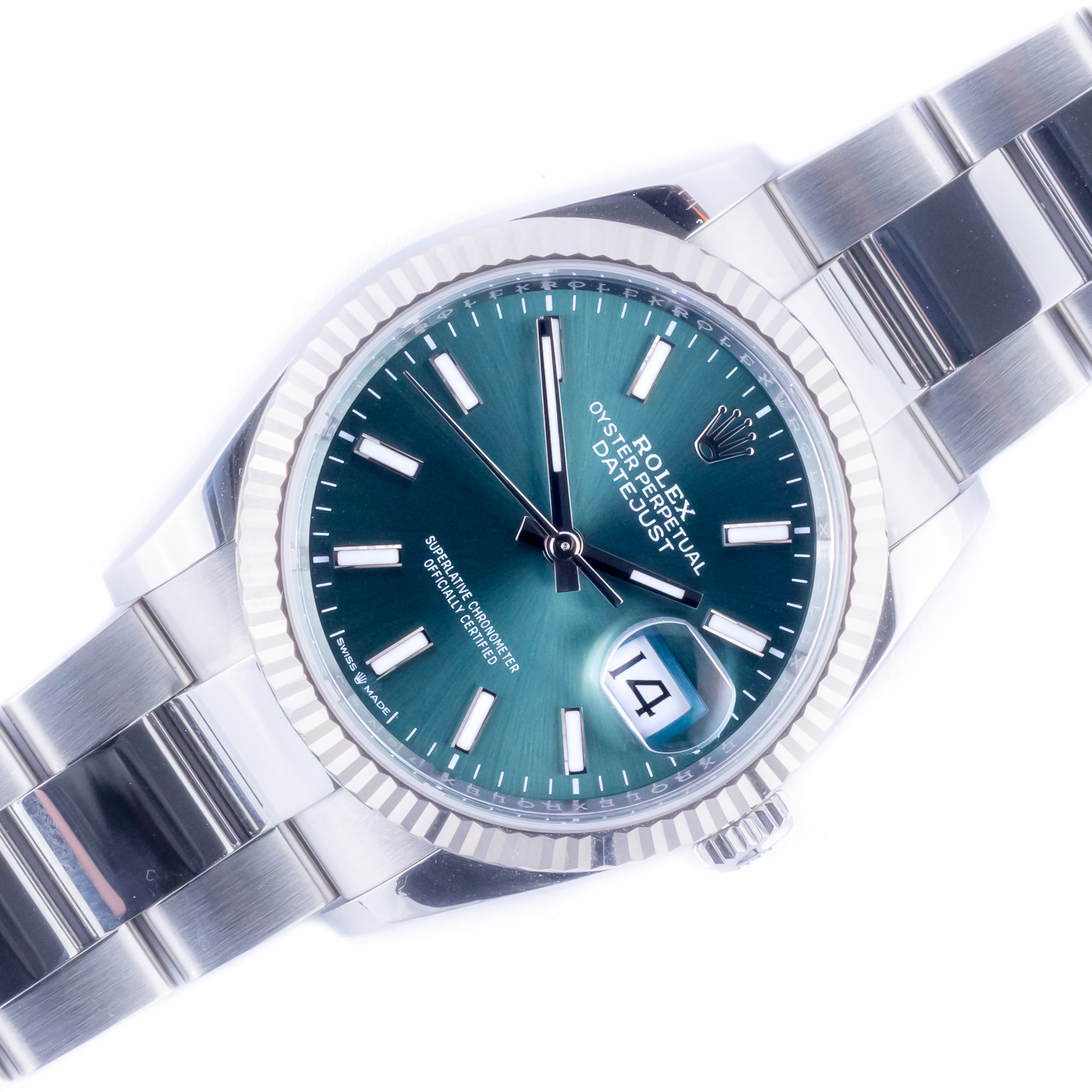 NEW Rolex Datejust Mint Green 126234 2024 (Full Set) 1 rolex-datejust-126234-36