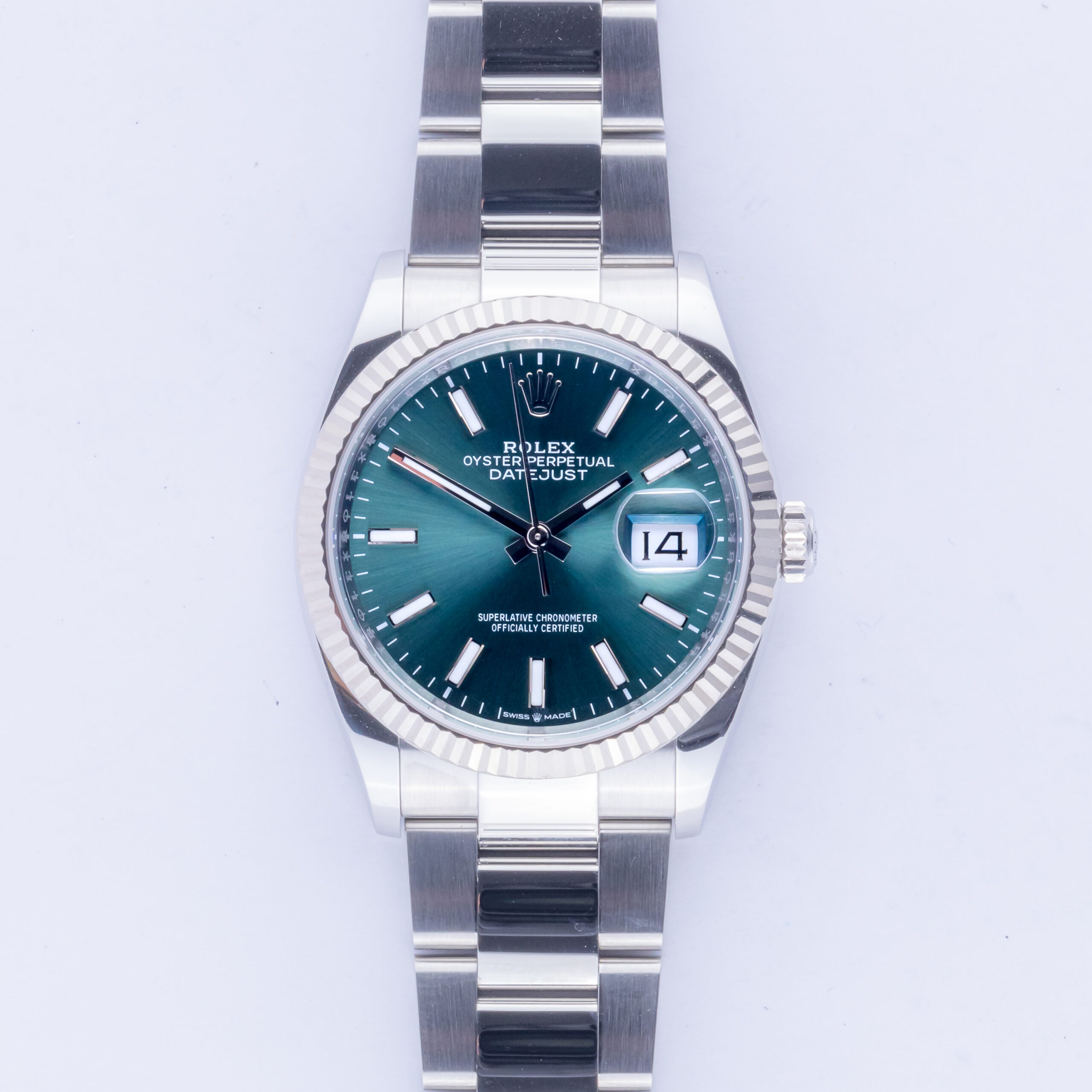 NEW Rolex Datejust Mint Green 126234 2024 (Full Set) 3 rolex-datejust-126234-36