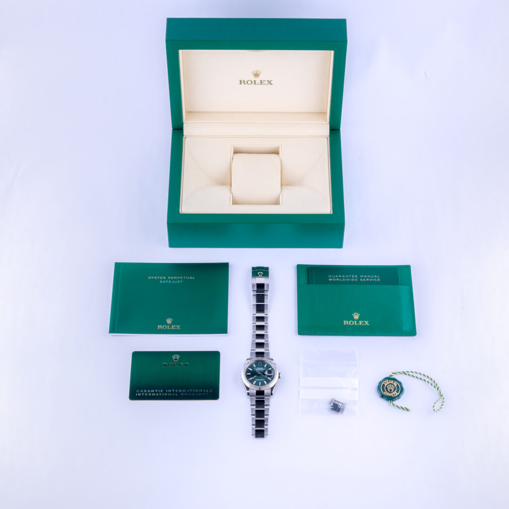 NEW Rolex Datejust Mint Green 126234 2024 (Full Set) 15 rolex-datejust-126234-36
