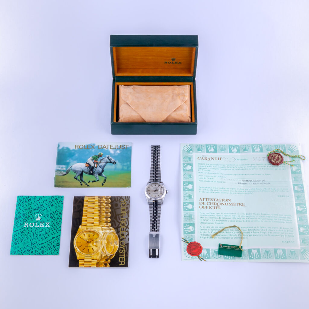 Rolex Oyster Perpetual Datejust Silver 16234 2002 (Full Set) 15 rolex-datejust-16234-105