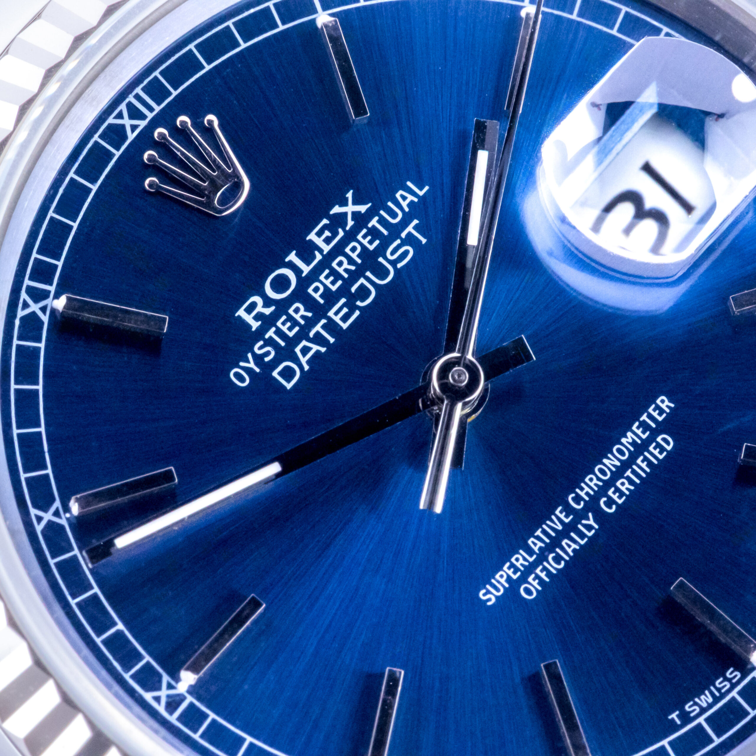 Rolex Oyster Perpetual Datejust Blue 16234 1991 (Vollständiger Satz) 2 rolex-datejust-16234-110