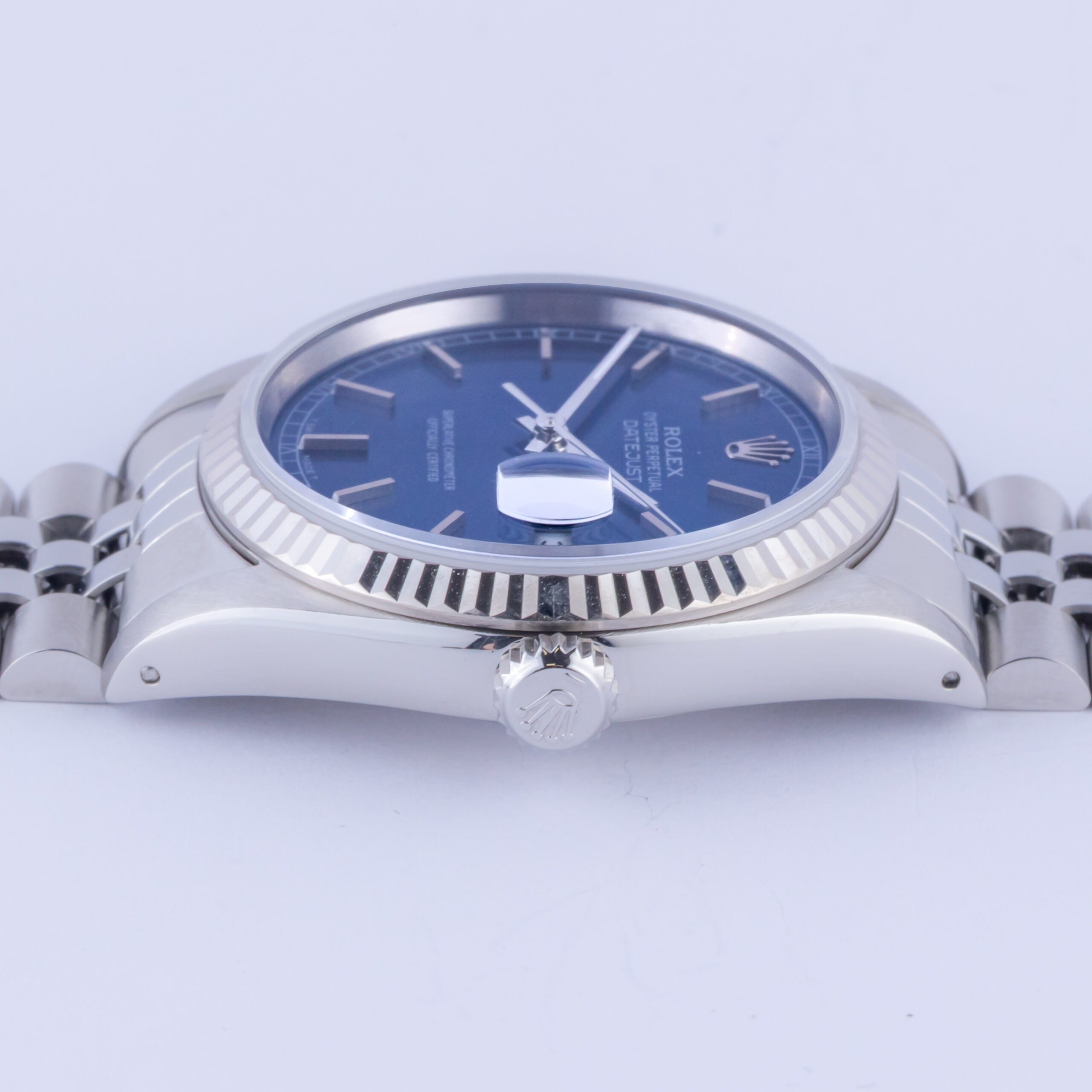 Rolex Oyster Perpetual Datejust Blue 16234 1991 (Vollständiger Satz) 5 rolex-datejust-16234-110