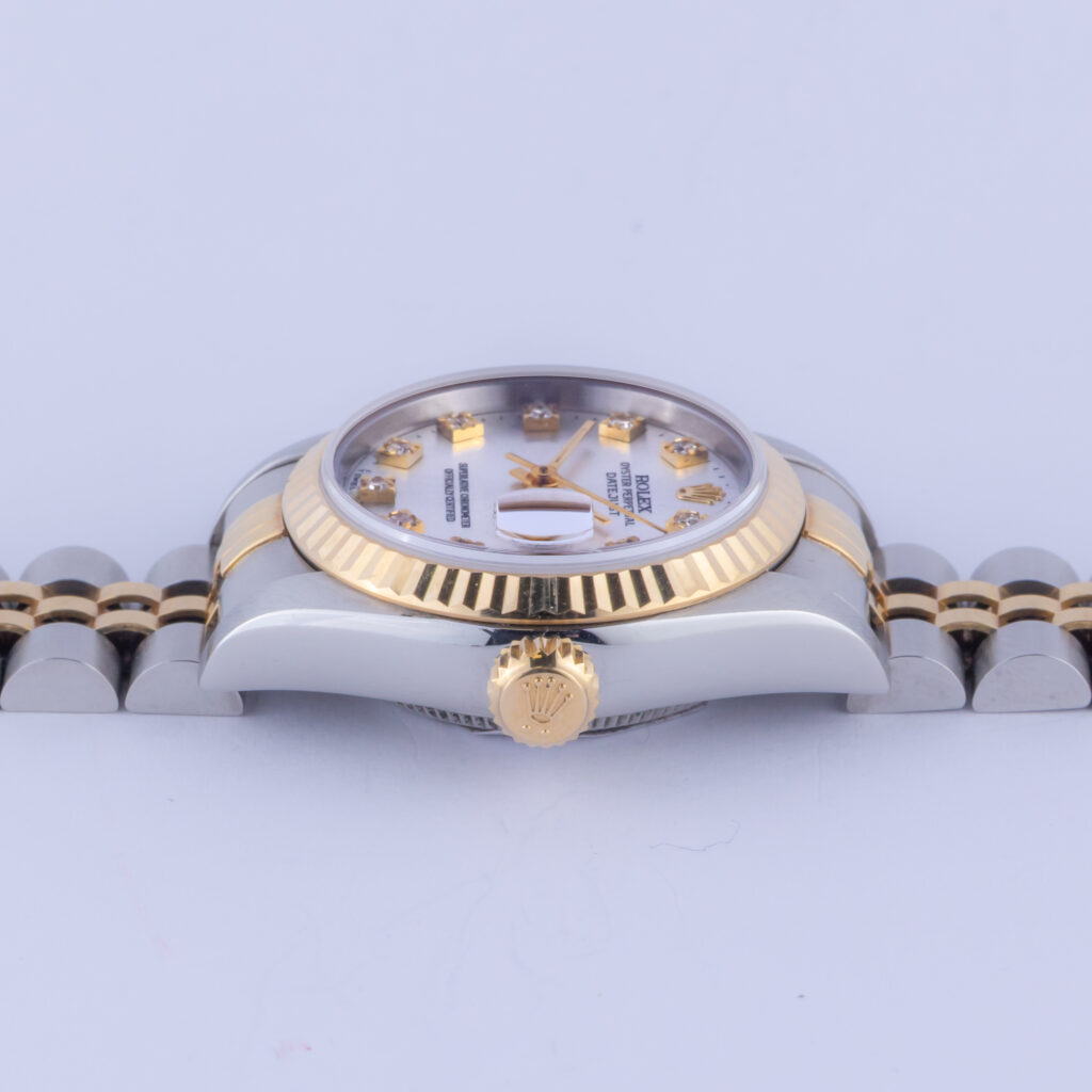 Rolex Lady-Datejust Silver Diamond 69173 1993 (Full Set) 12 rolex-lady-datejust-69173-93