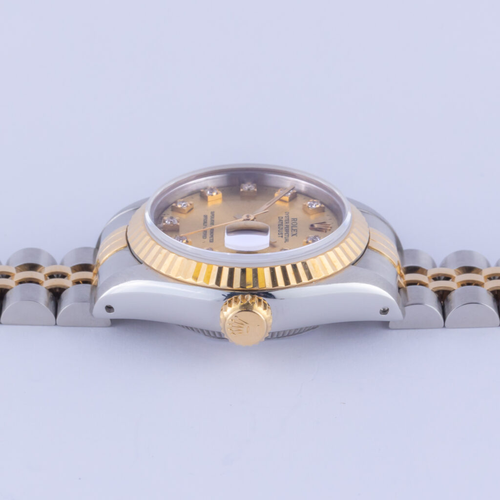 Rolex Lady-Datejust Champagne Diamond 69173 1987 (Full Set) 12 rolex-lady-datejust-69173-90