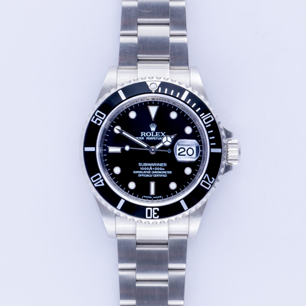 Rolex Submariner Date Black 16610 2009 (Full Set) 10 rolex-submariner-16610-22