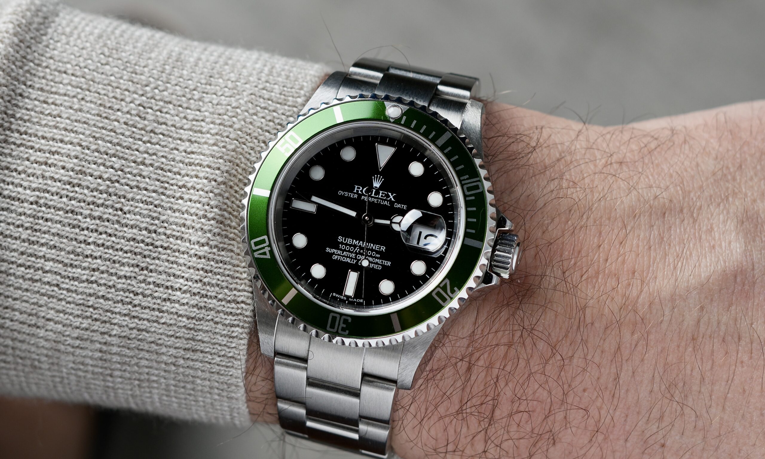 Rolex Submariner Green bezels