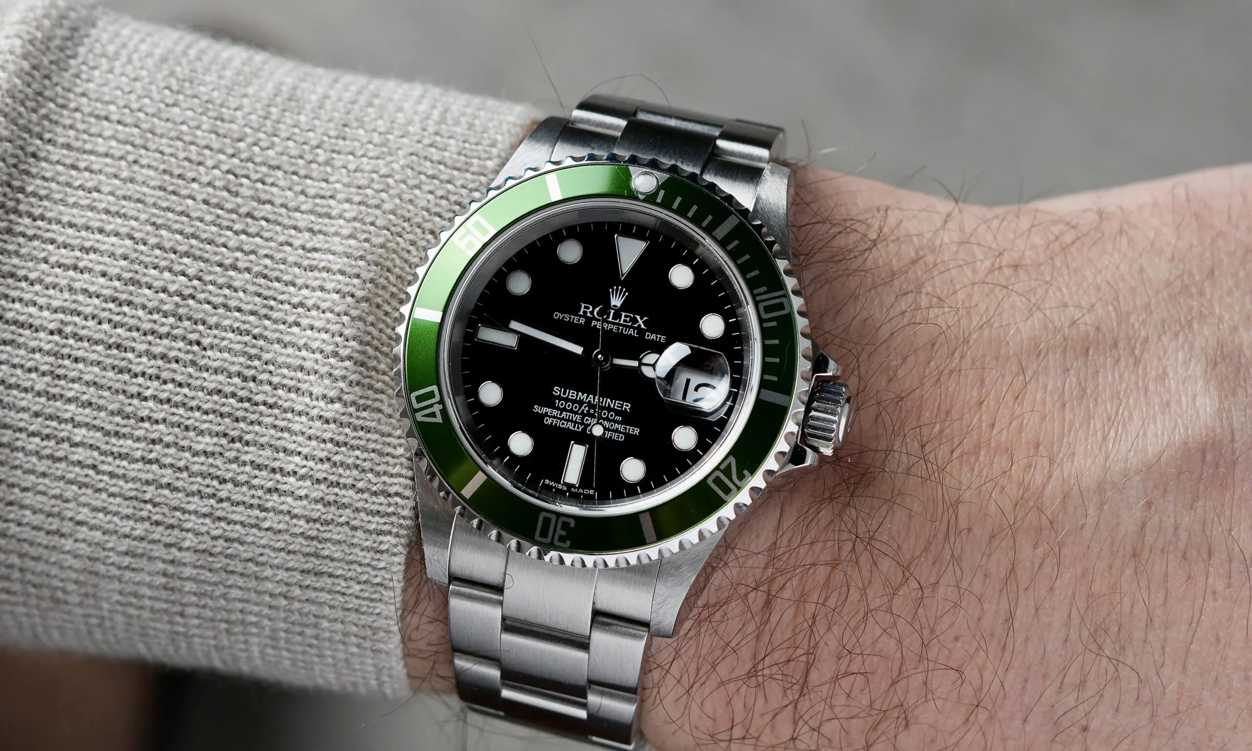 Rolex Submariner Green bezels