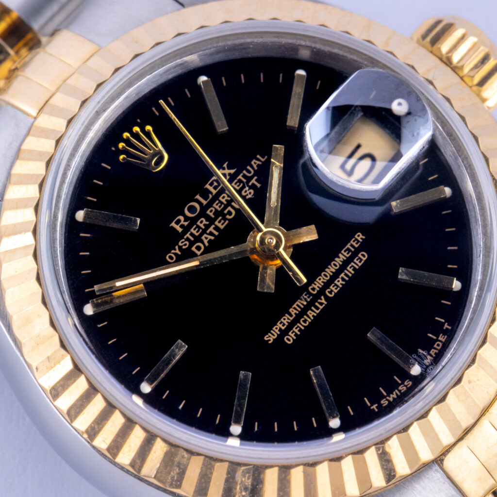 Rolex Lady-Datejust Black 69173 1991 (Full Set) 9 rolex-lady-datejust-69173-100