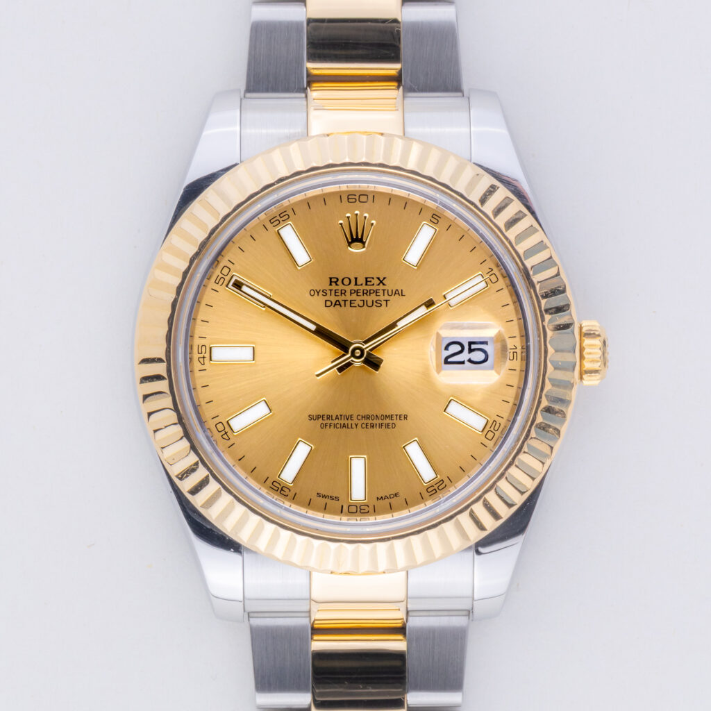 Rolex Datejust 41 Champagne 116333 2016 (Volledige Set) 10 rolex-datejust-116333-2