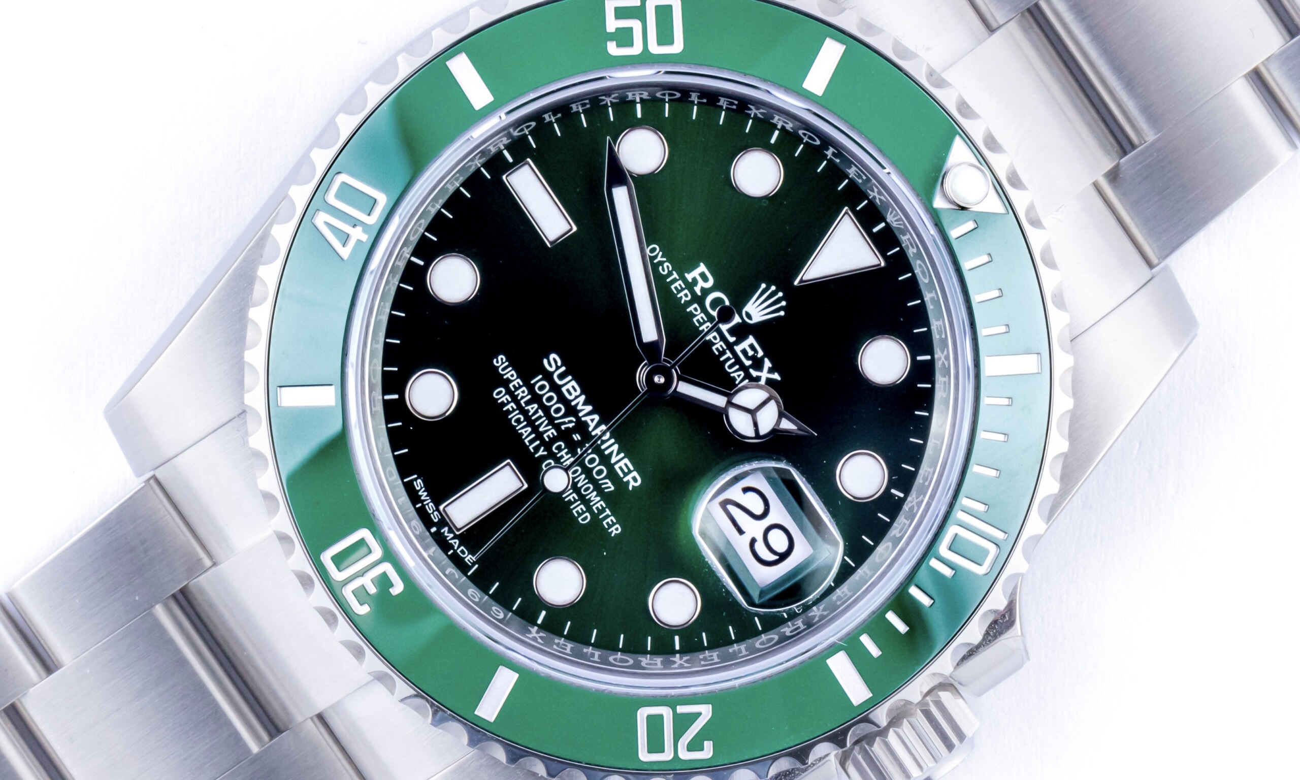 Rolex Submariner Green bezels