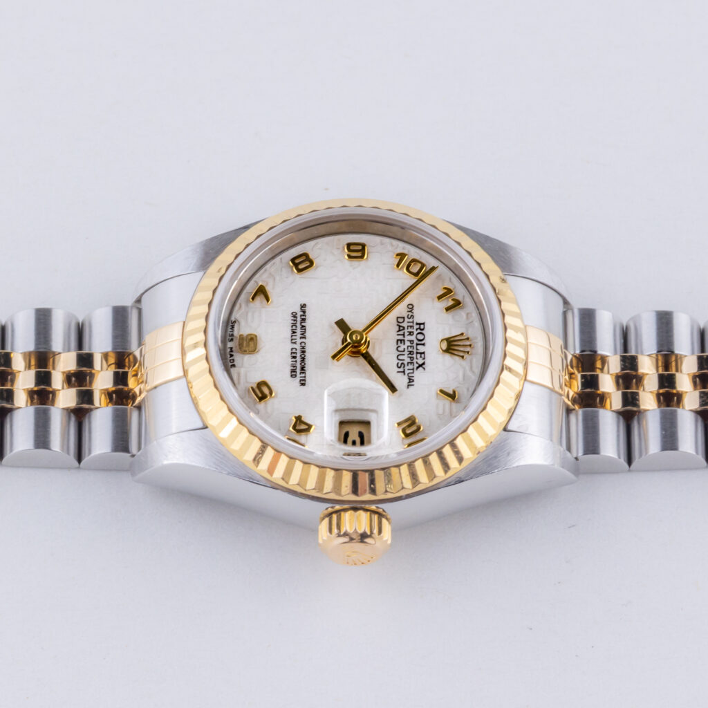 Rolex Lady-Datejust Creme Logo Arabic 79173 2004 (Full Set) 12 rolex-lady-datejust-79173-5