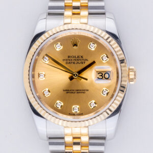 Rolex Oyster Perpetual Datejust Grey Diamond 116233 2009 (Vollständiger Satz) 10 rolex-datejust-116233-15