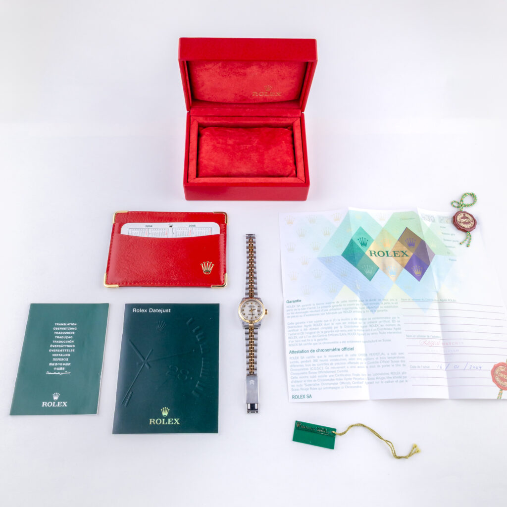 Rolex Lady-Datejust Creme Logo Arabic 79173 2004 (Full Set) 15 rolex-lady-datejust-79173-5