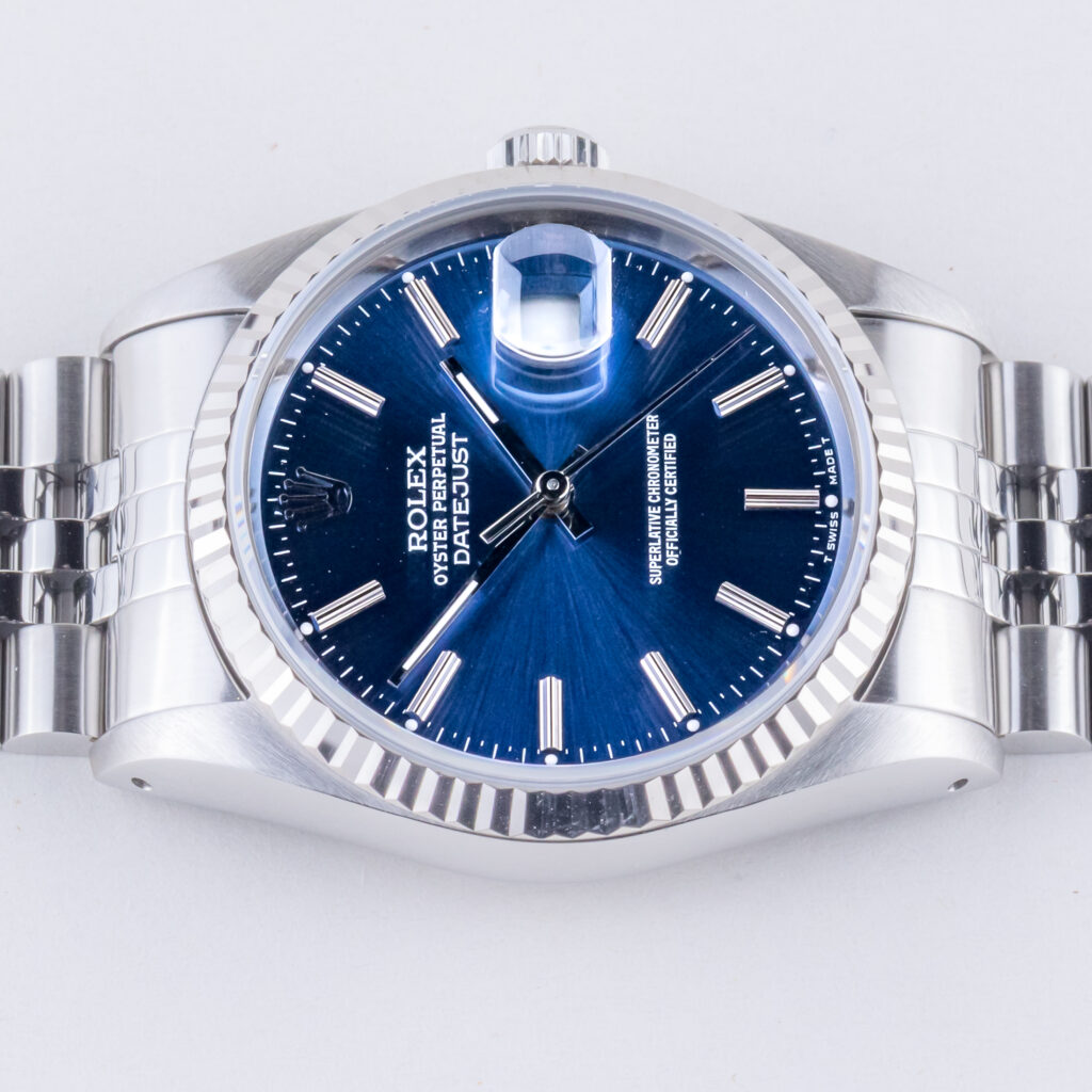 Rolex Oyster Perpetual Datejust Blue 16234 1991 (Full Set) 13 rolex-datejust-16234-125