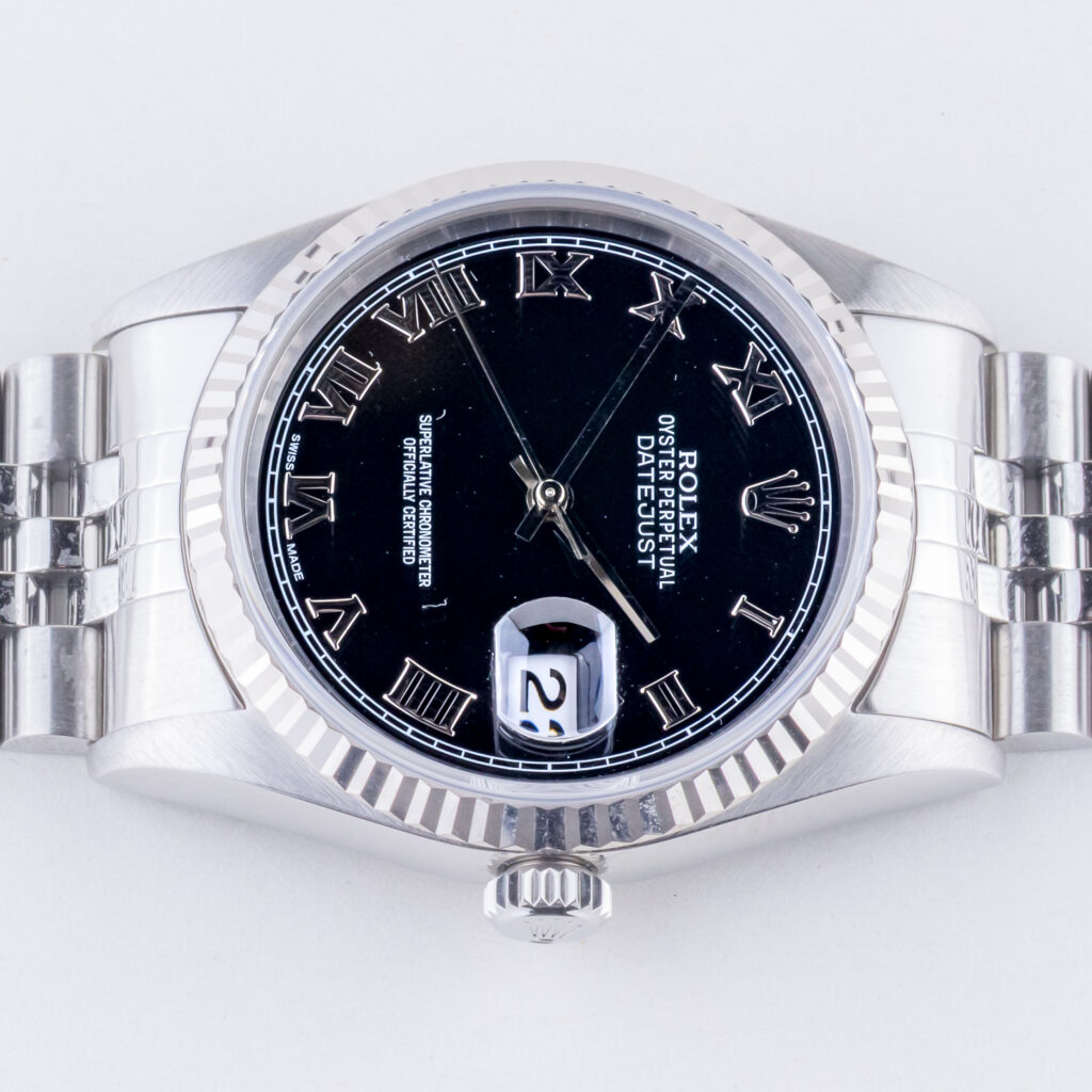 Rolex Oyster Perpetual Datejust Black 16234 2001 (Full Set) 12 rolex-datejust-16234-123
