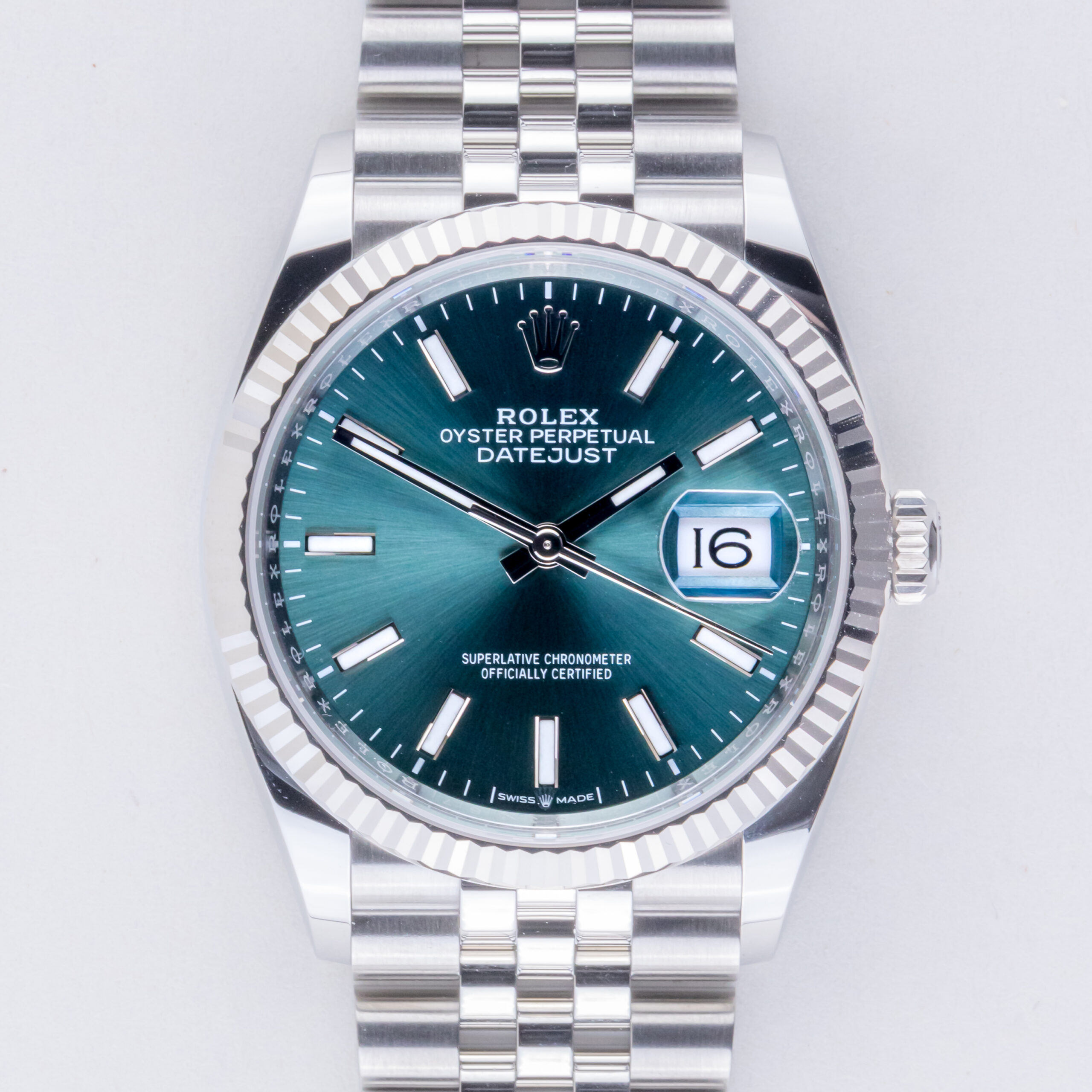 NEW Rolex Datejust Mint Green 126234 2025 (Vollständiger Satz) 3 rolex-datejust-126234-43