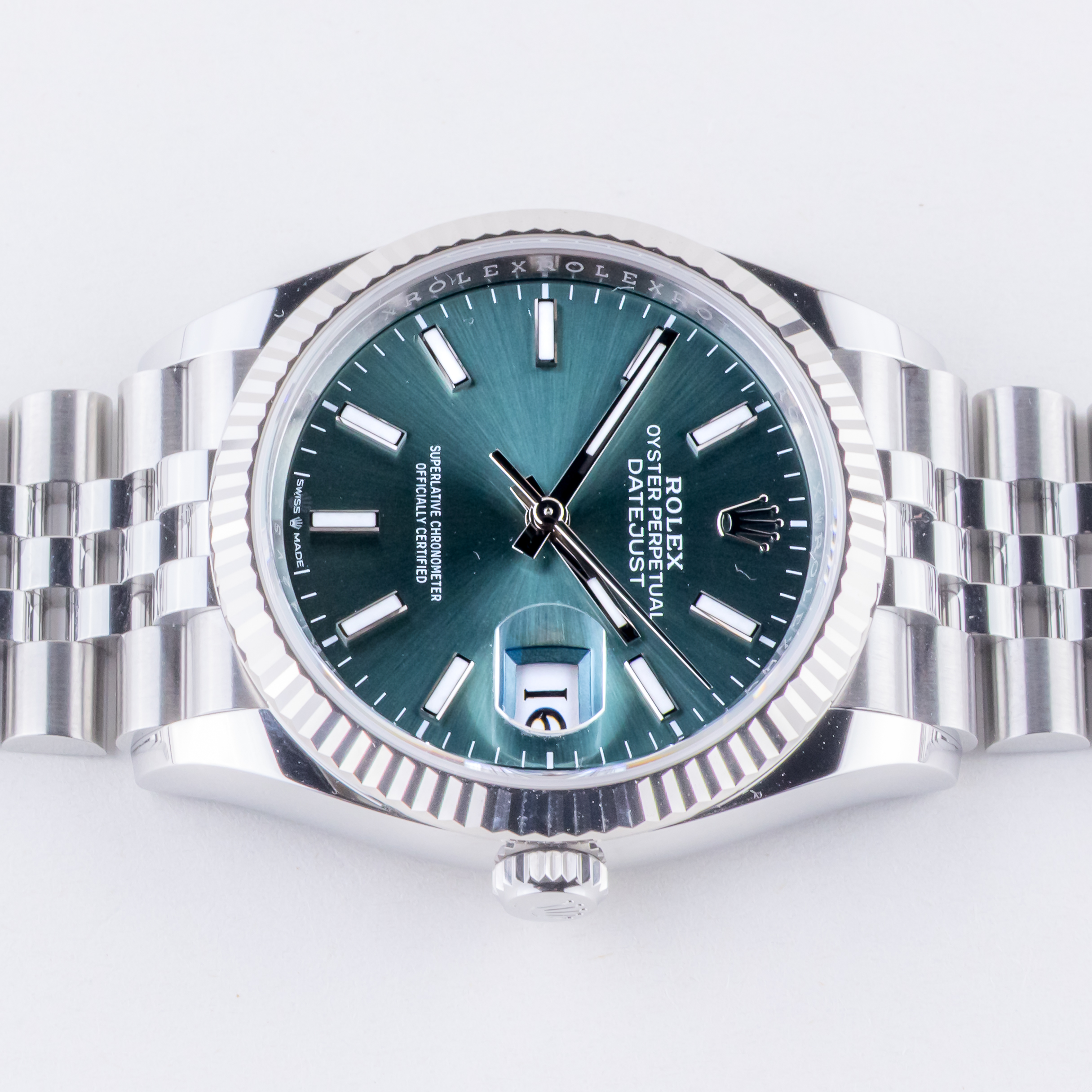 NEW Rolex Datejust Mint Green 126234 2025 (Vollständiger Satz) 5 rolex-datejust-126234-43