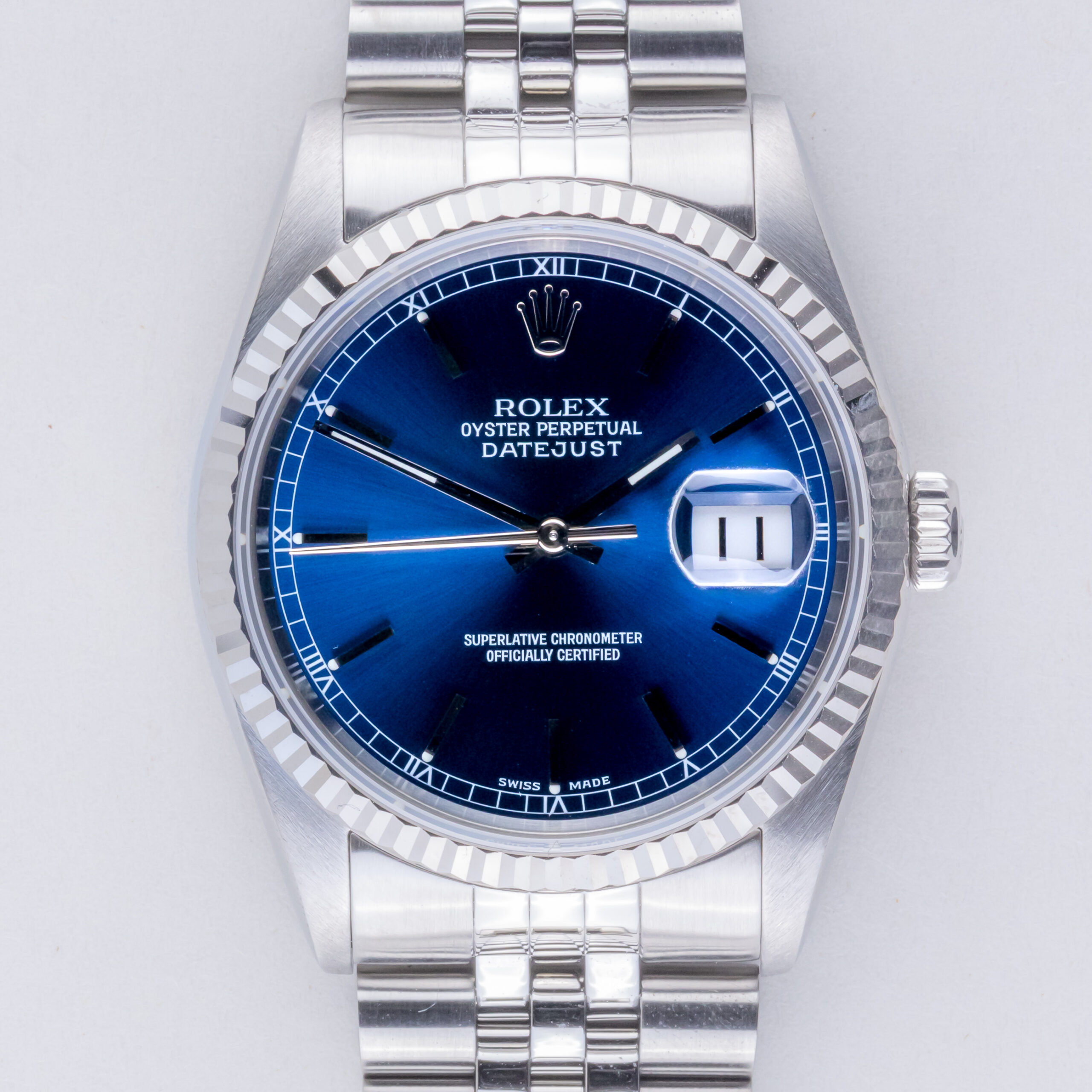 Rolex Oyster Perpetual Datejust Blue 16234 1999 (vollständiger Satz ) 3 rolex-datejust-16234-124