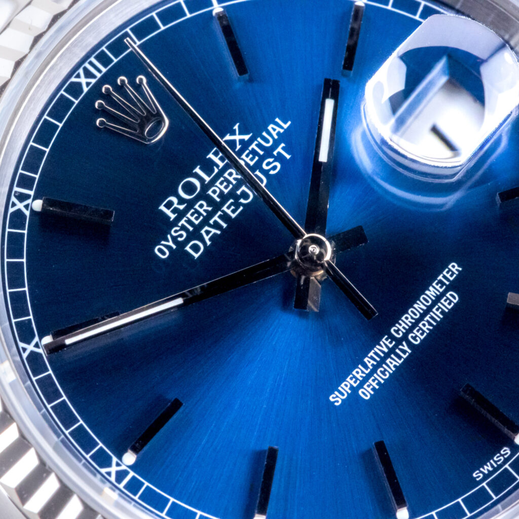 Rolex Oyster Perpetual Datejust Blue 16234 1999 (Full Set) 9 rolex-datejust-16234-124