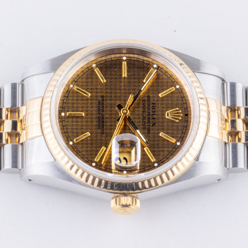 Rolex Oyster Perpetual Datejust Houndstooth 16233 1991 12 rolex-datejust-16233-134