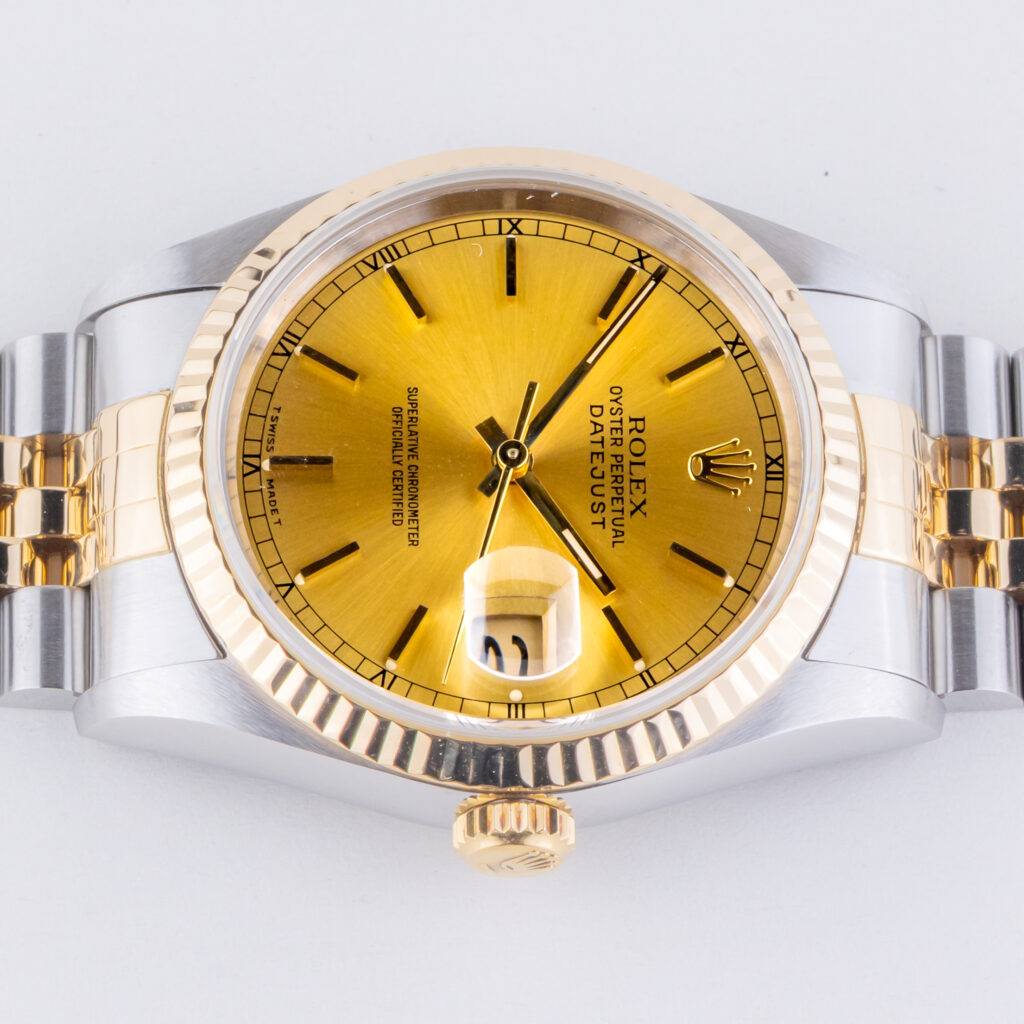 Rolex Oyster Perpetual Datejust Champagne 16233 1995 (Vollständiger Satz) 13 rolex-datejust-16233-136