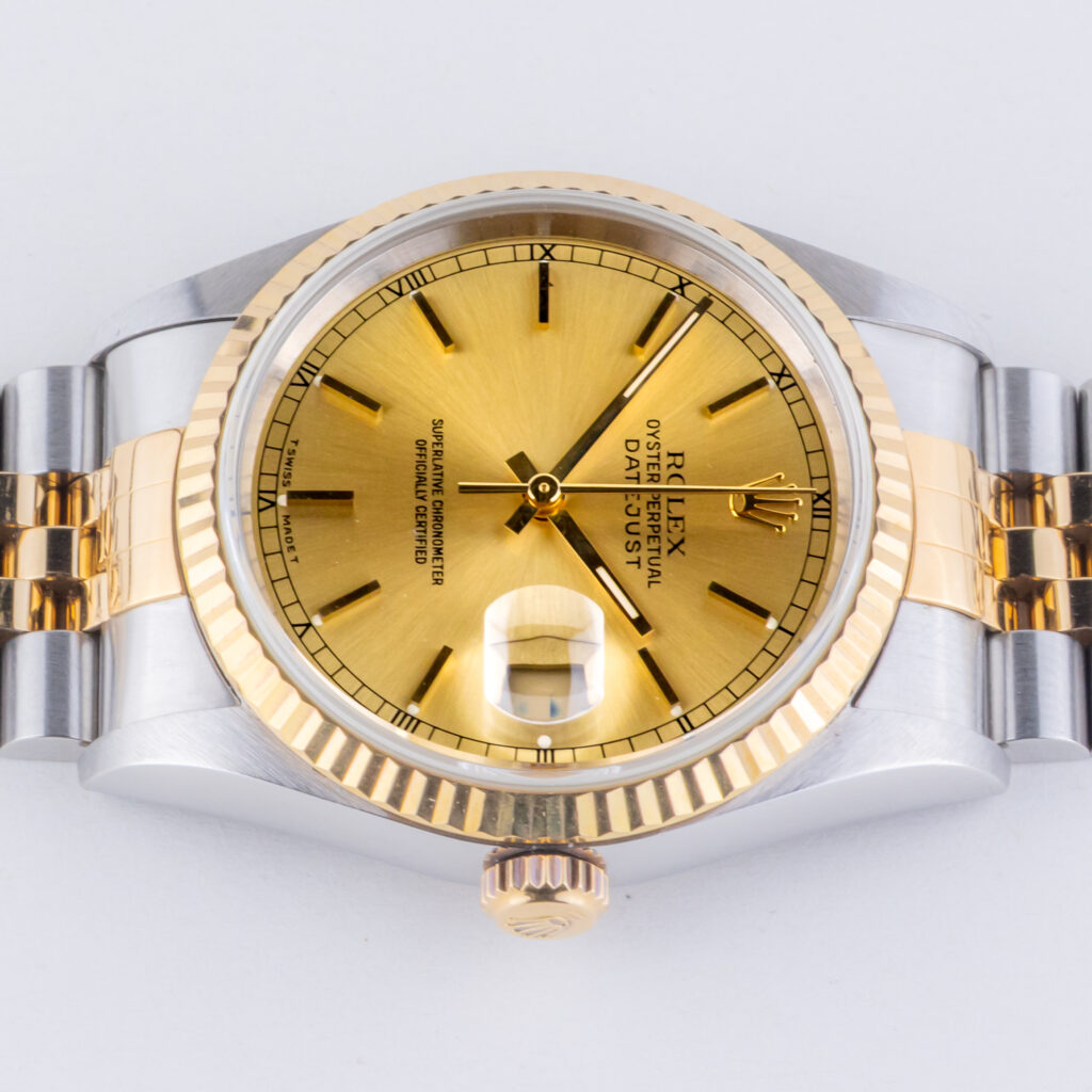 Rolex Oyster Perpetual Datejust Champagne 16233 1997 (Full Set) 13 rolex-datejust-16233-142