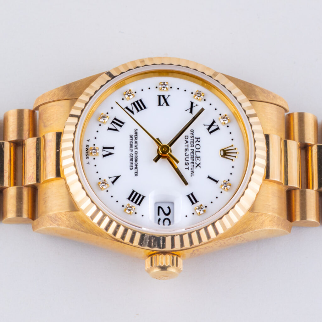 Rolex Lady-Datejust White 68278 1995 Unpolished (Full Set) 13 Rolex Lady-Datejust 68278 Diamond