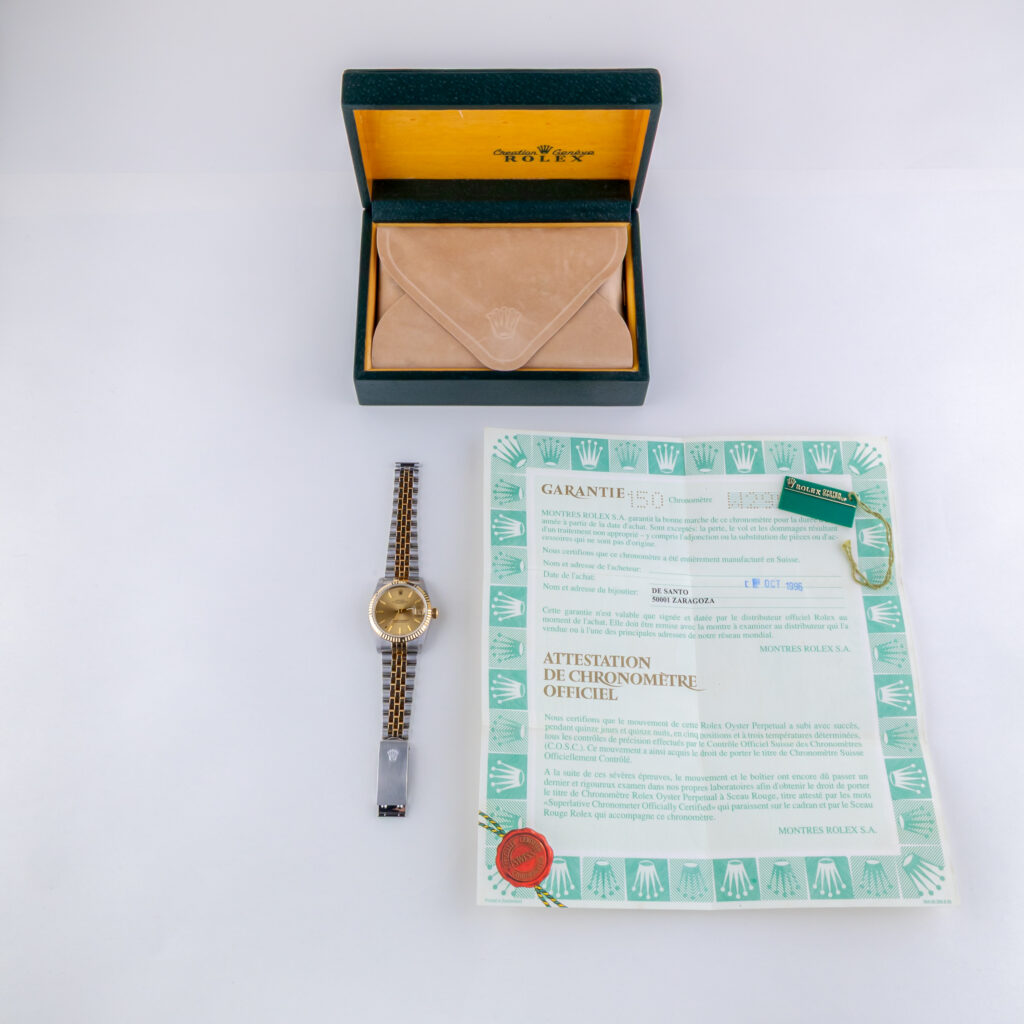Rolex Datejust Mid-Size Champagne 68273 1995 (Full Set) 15 rolex-datejust-68273-21