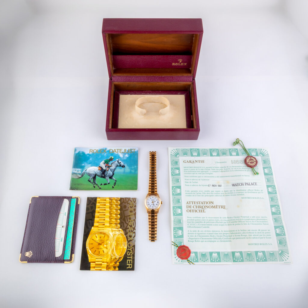 Rolex Lady-Datejust White 68278 1995 Unpolished (Full Set) 15 Rolex Lady-Datejust 68278 Diamond