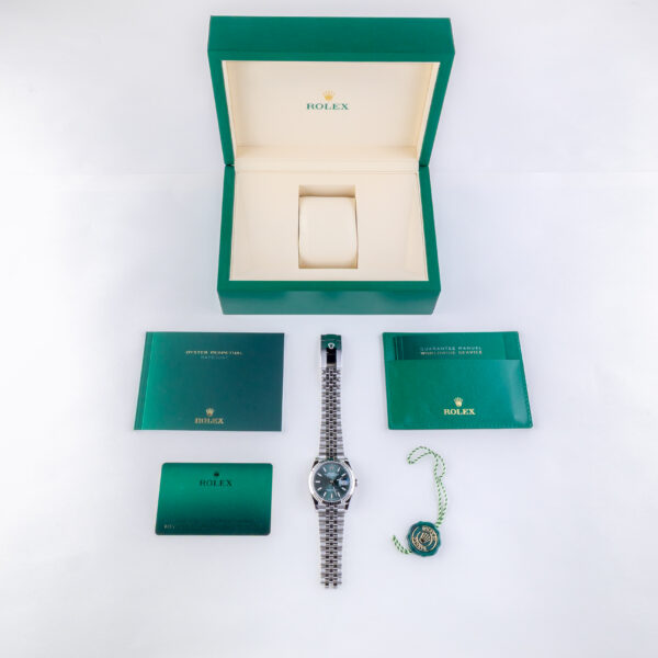 NEW Rolex Datejust Mint Green 126234 2025 (Full Set) - Image 8