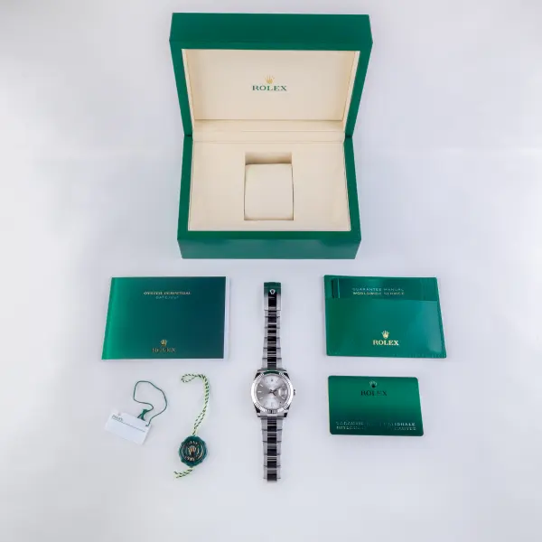 NEW Rolex Datejust 41 Silver 126334 2025 (Full Set) - Image 8