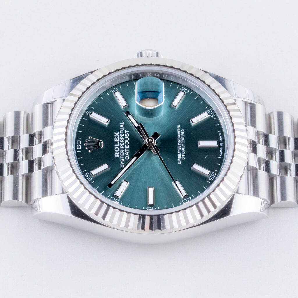 NEW Rolex Datejust 41 Mint Green 126334 2025 (Full Set/Stickers) 12 rolex-datejust-126334-59