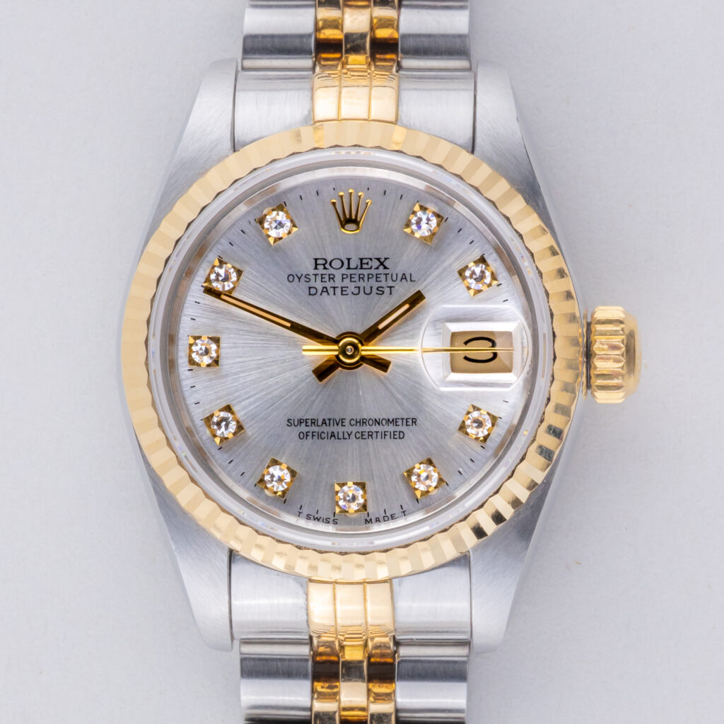 Rolex Lady-Datejust Grey Diamond 69173 1987 (Full Set) 10 rolex-lady-datejust-69173-114