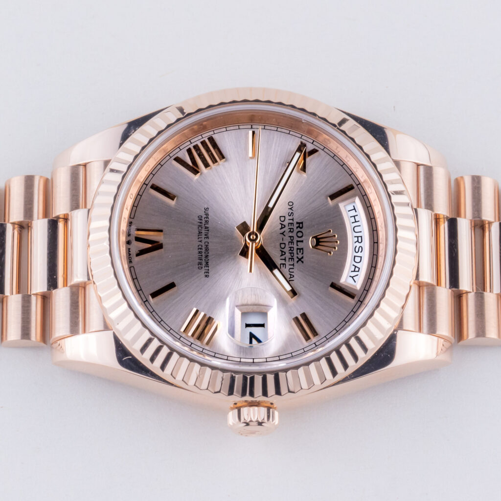 Rolex Day-Date 40 Rose Roman 228235 2020 (Full Set) 13 rolex-day-date-228235-5