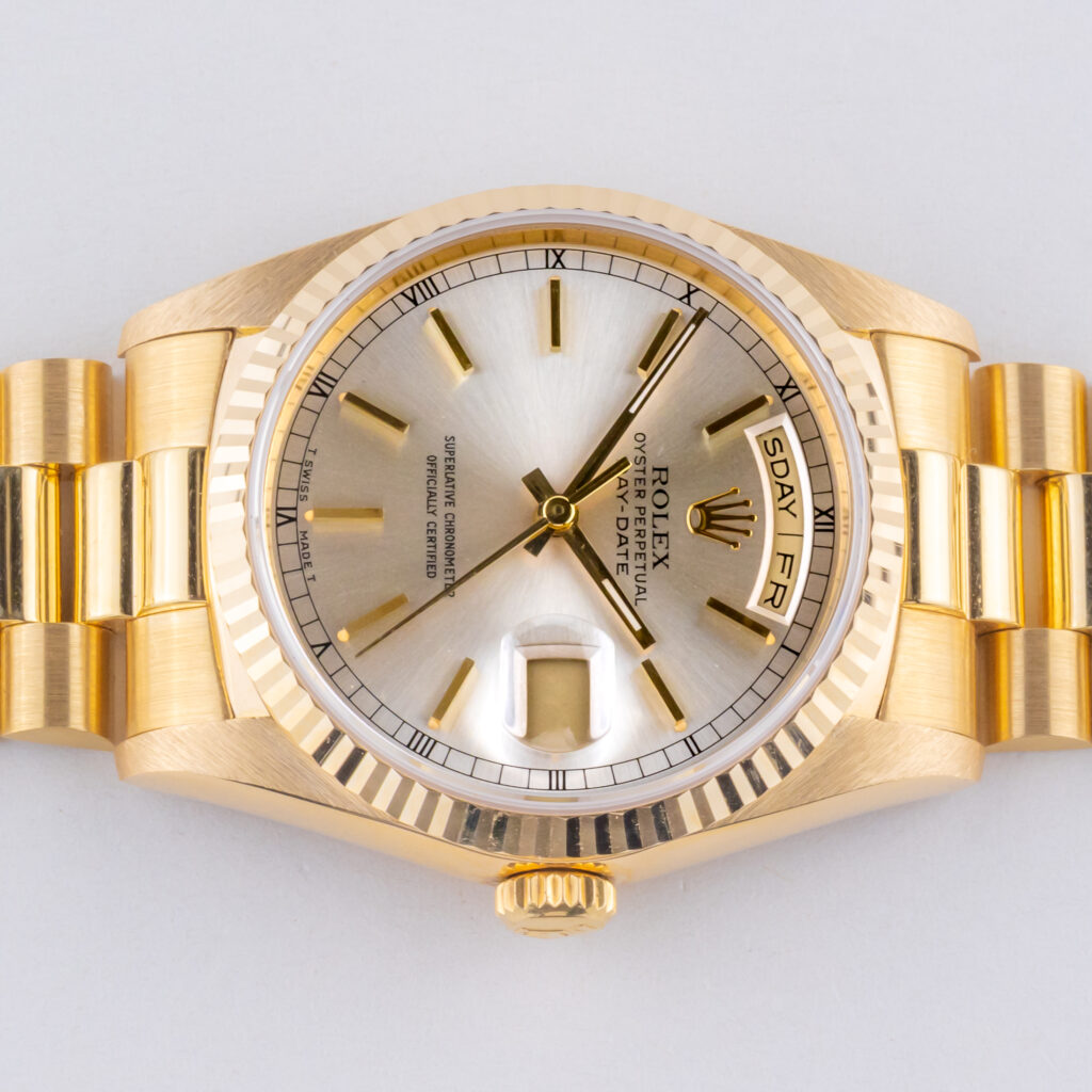 Rolex Day-Date Silver 18238 1988 (Full Set) 13 rolex-day-date-18238-40