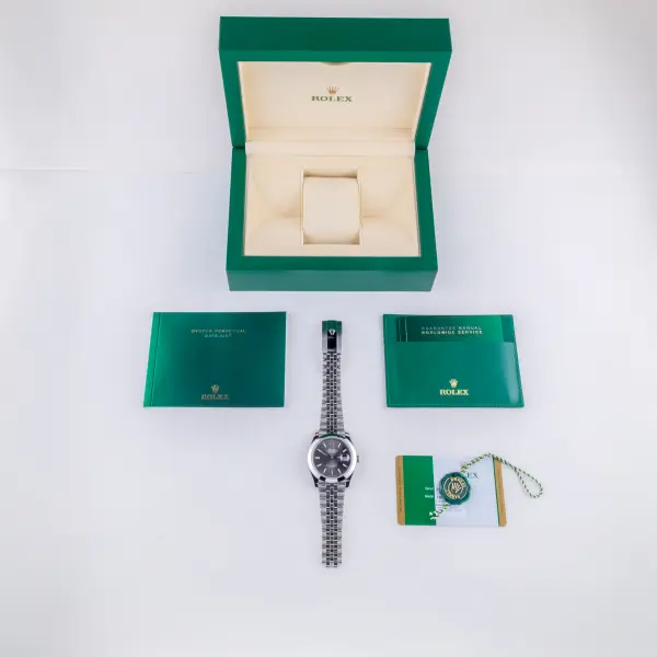 Rolex Datejust 41 Rhodium 126300 2019 (Full Set) - Image 8