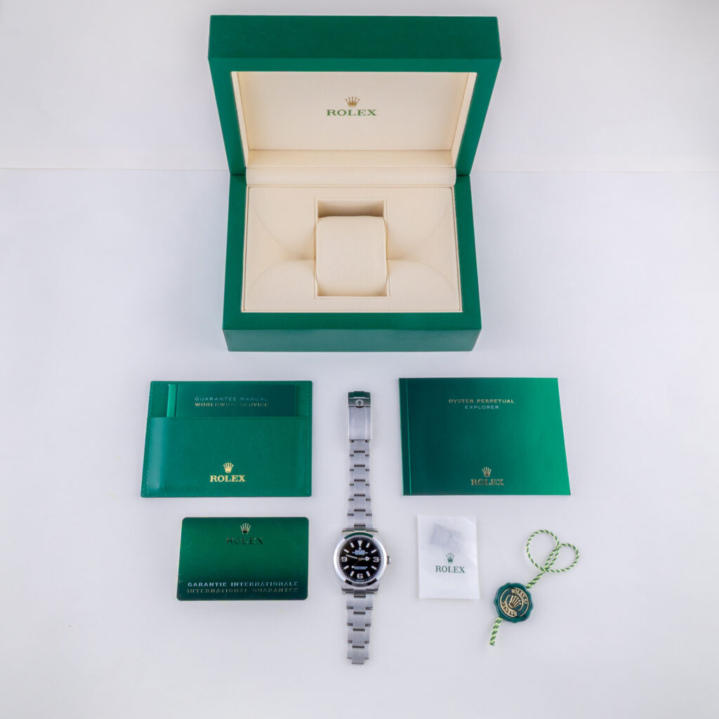 Rolex Explorer I Black 124270 2023 (Vollständiger Satz) 15 rolex-explorer-i-124270-3