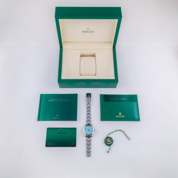 NEW Rolex Oyster Perpetual Tiffany 277200 2025 (Full Set) - Image 8