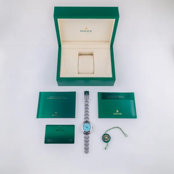 NEW Rolex Oyster Perpetual Tiffany 277200 2025 (Full Set) - Image 8